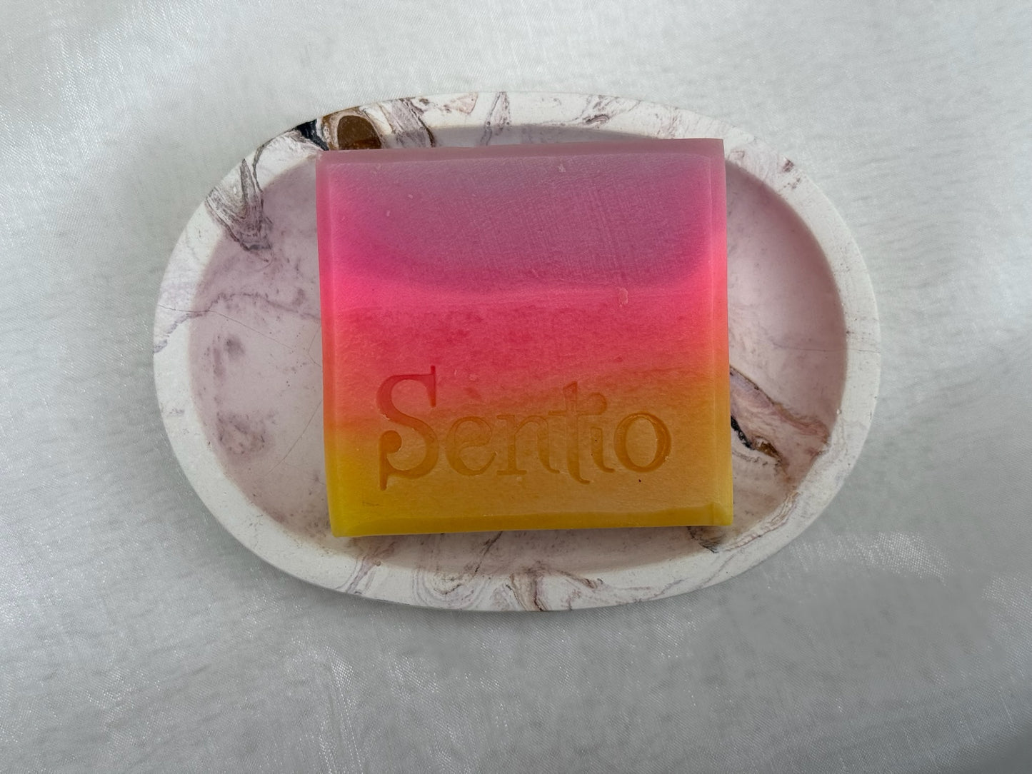 Lime, basil & mandarin soap