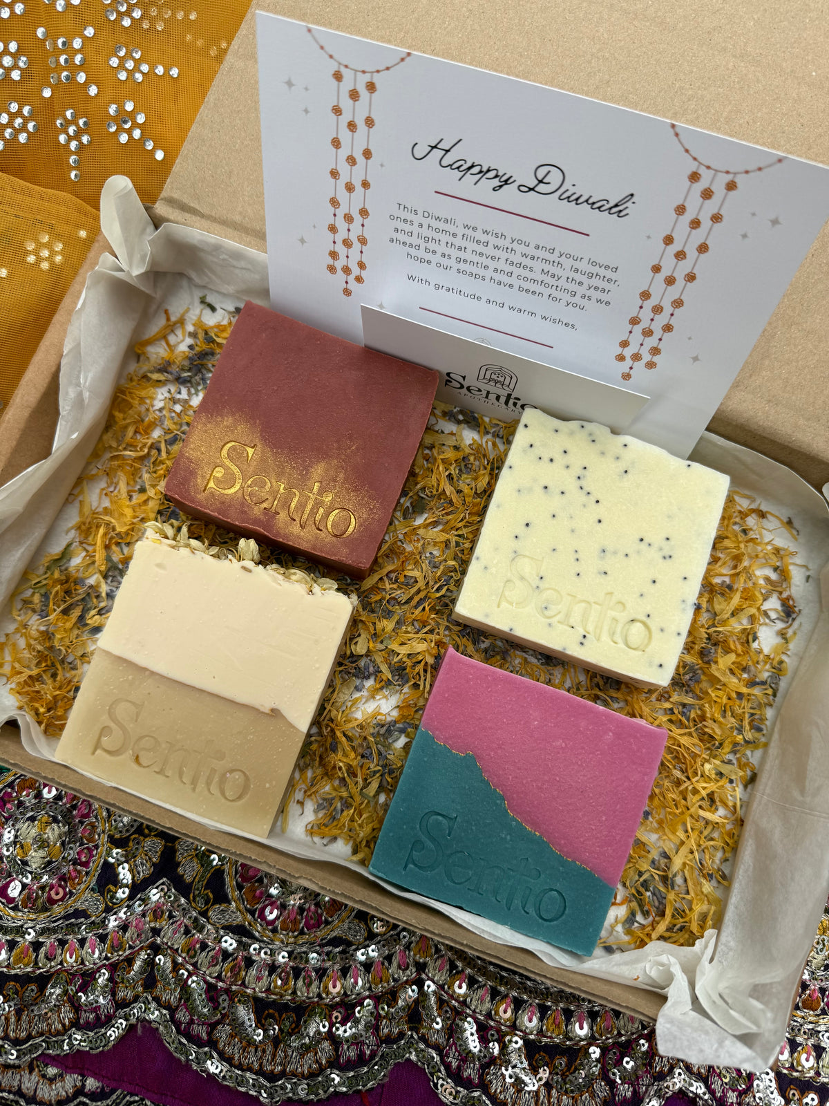 Diwali Gift Quartet | Festival of Lights | £30