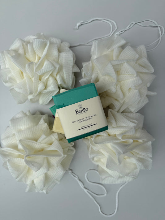 Natural Loofah Soap pouch