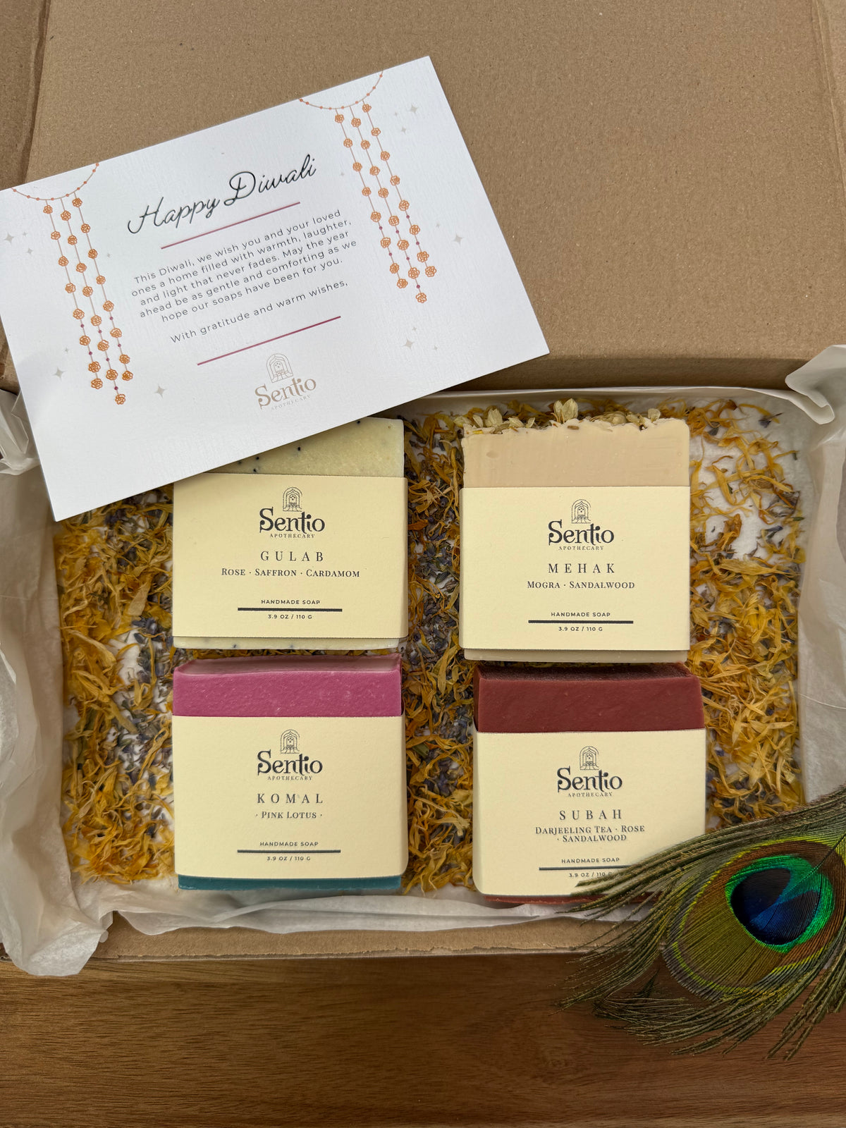 Diwali Gift Quartet | Festival of Lights | £30