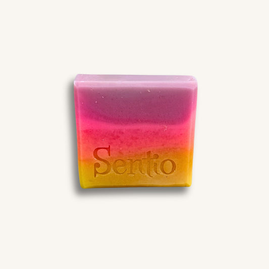 Lime, basil & mandarine soap